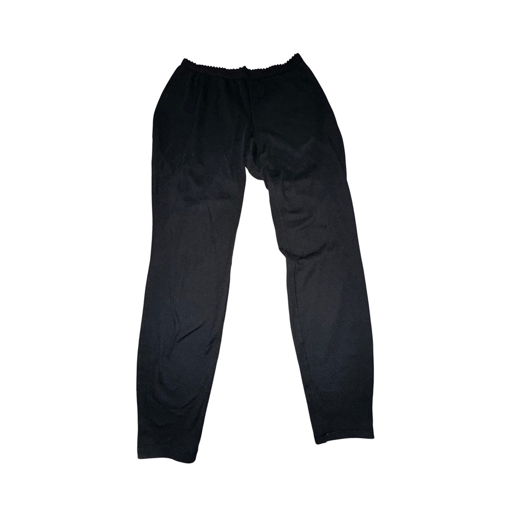 Patagonia Womens Large Black Capilene Performance Baselayer Leggings Outdoor